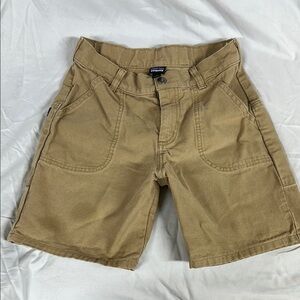 Boys Patagonia Tan stand up Shorts